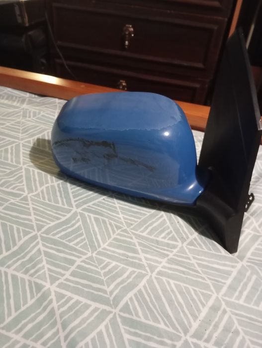 Retrovisor Direito Azul Mitsubishi Space Star 1998–2004