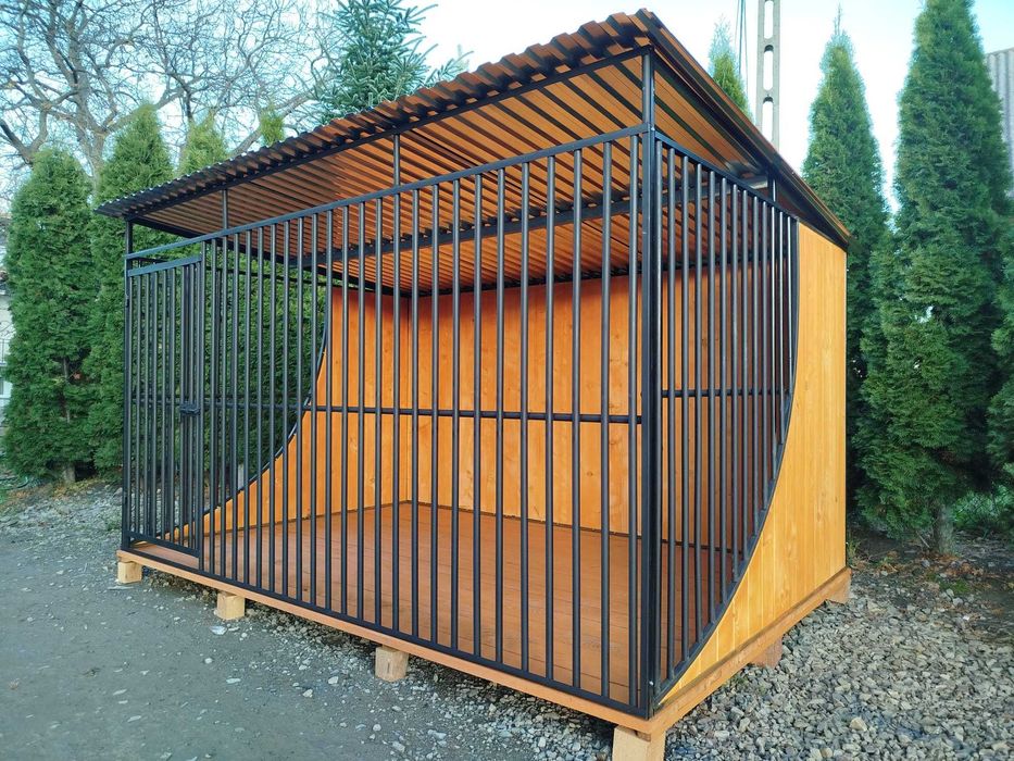 Nowoczesny kojec klatka box dla psa 3x2