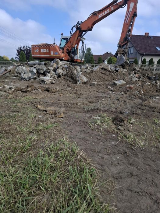 Usługi koparką i usługi koparko-ładowarką