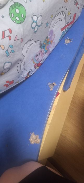 Дитяче ліжко з перилом