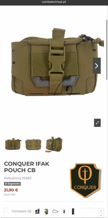 Cinto completo airsoft coldre g19 com lanterna