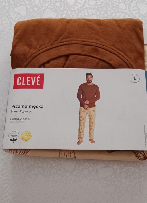 Dwuczęściowa pizama męska