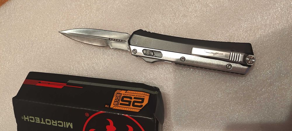 nóż sprężynowy OTF Microtech GLYKON M390 - nowy