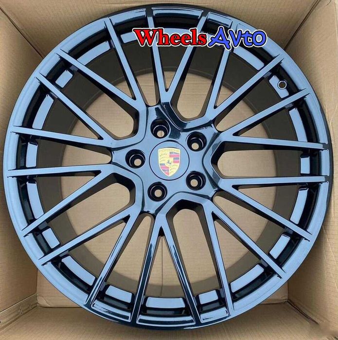 диски R20 5x130 Porsche Cayenne Audi Q7 черные разноширокие