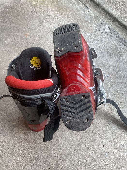 Botas para ski, bom estado