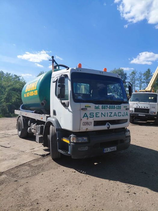 Renault Premium 270 DCI ASENIZACYJNY  Renault Premium 270 DCI ASENIZACYJNY/ Specjalny/ Płuczka