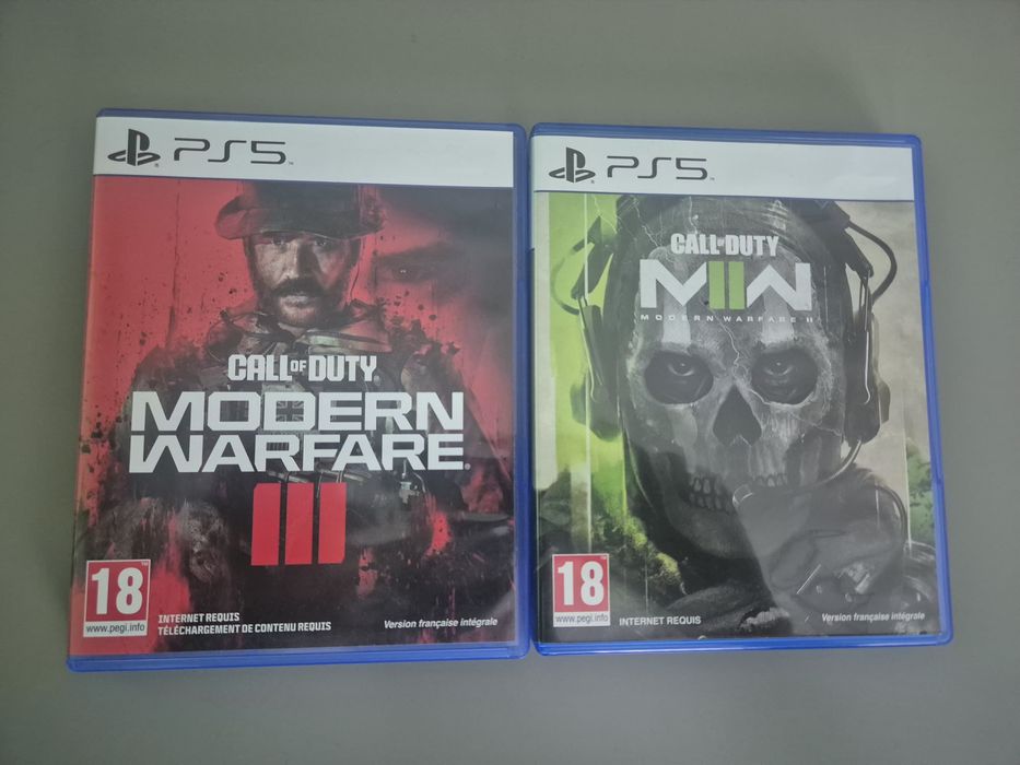 Call of duty ps5 MW2 e MW3