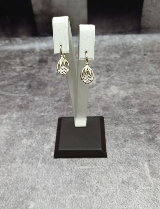 Сережки золото 583 вага 3 грама