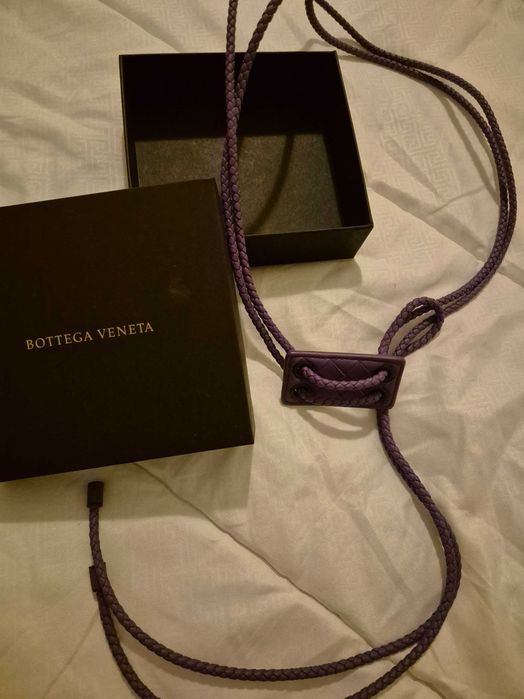 skórzany pasek Bottega Veneta