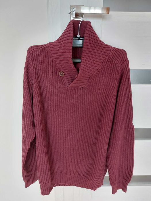 Sweter męski bordowy Springfield S