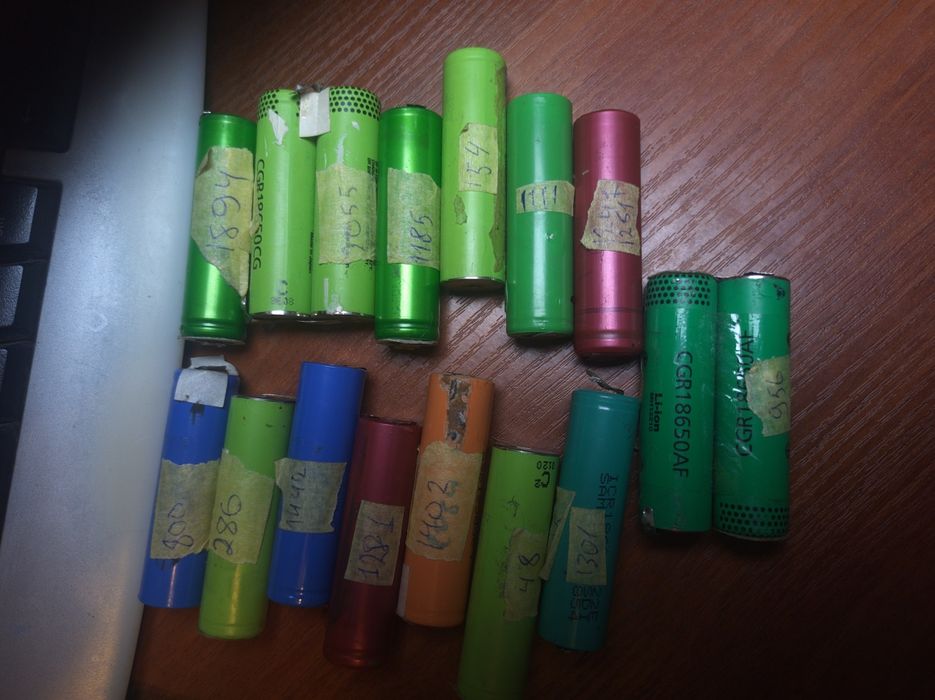 Аккумулятор без защиты 18650 Li-ion реальная проверенная емкость до 2