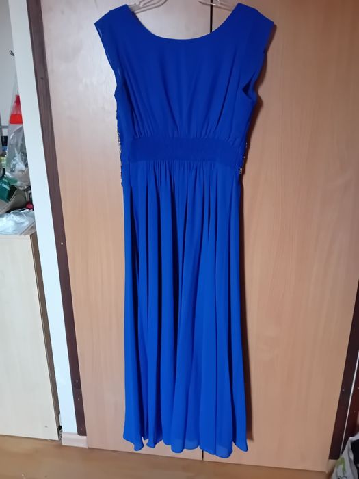 Zwiewna sukienka r. 50