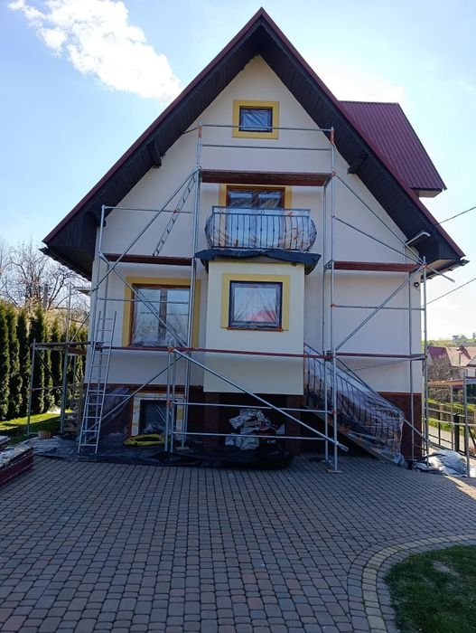 Mycie, malowanie elewacj, docieplenia