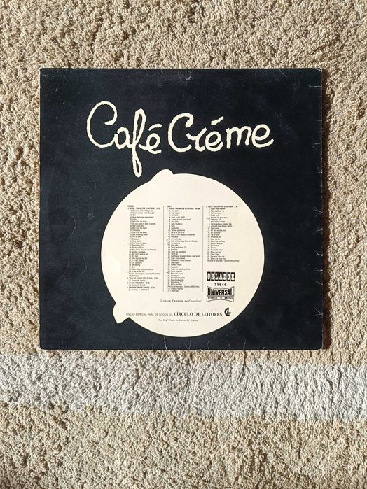 Disco Vinil "Café Créme"431279340362803201