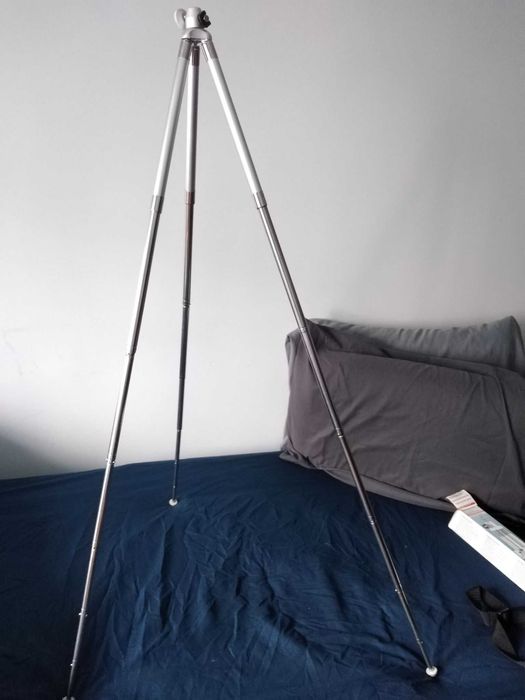 Tripé telescópico para máquina fotográfica