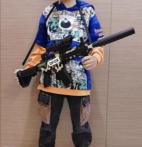 NERF Большая Винтовка PUPG AWP Игрушка Снайперская Косплей Fortnite