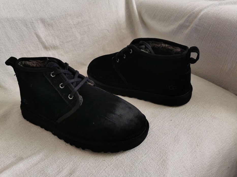Ugg Australia Neumel skórzane ocieplane trzewiki 43