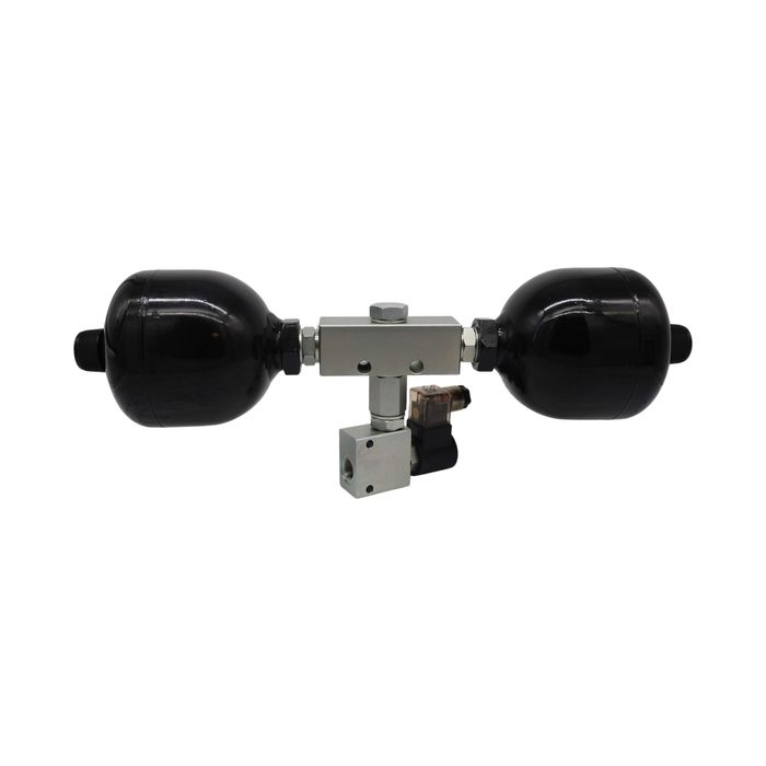 HYDROAKUMULATOR Podwójny 0,16 L Z Elektrozaworem NC 220V [8588]