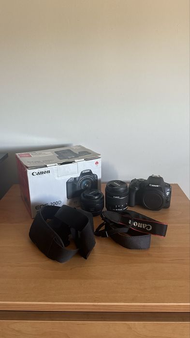 Canon EOS 200D + 50mm + 18-55mm | Kit Completo