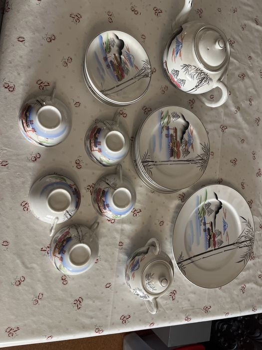 Conjunto chá Porcelana chinesa