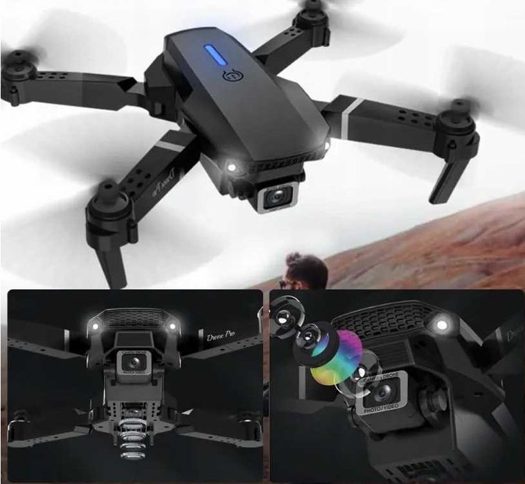 Profesjonalny Dron E88 z Kamerą 4K i Trybem Headless