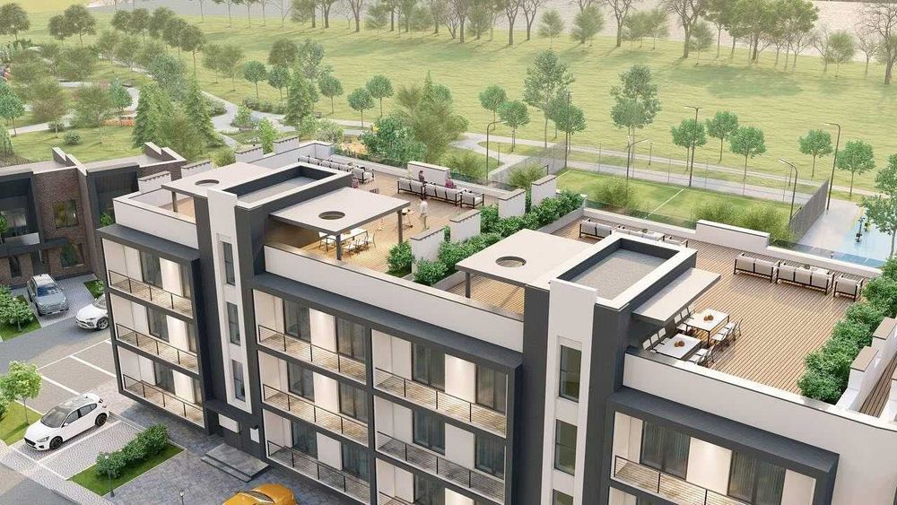 Продам квартиру в ЖК на березі річки (10 хв. до міста)