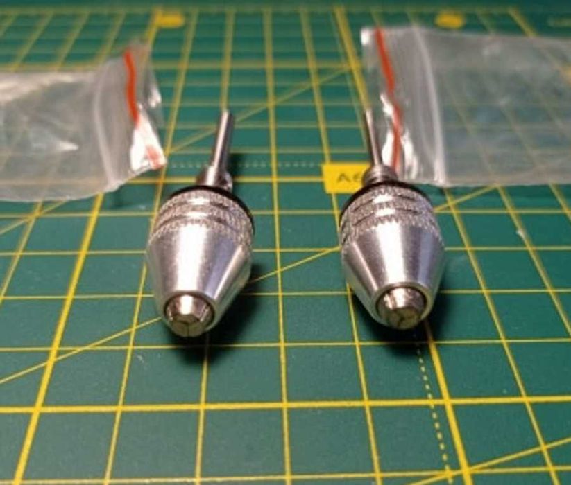 Адаптер кулачковий патрон на гравер машинку 0.3-3.4 мм