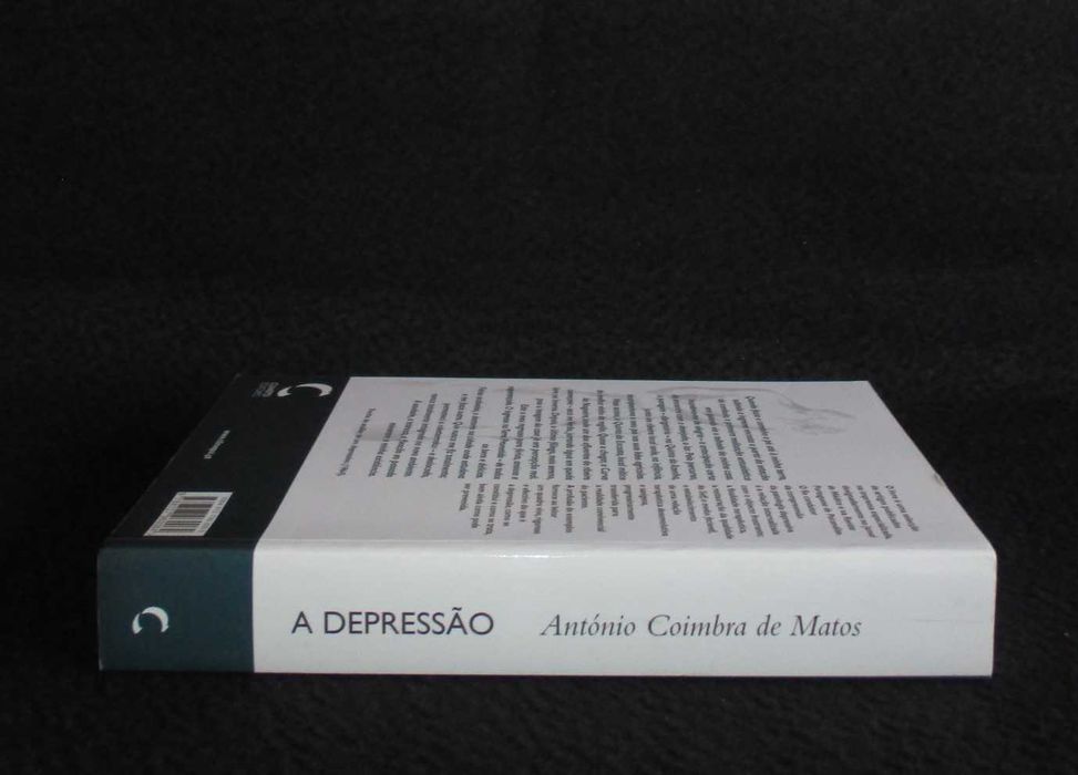 Livro A Depressão António Coimbra de Matos 1ª edição