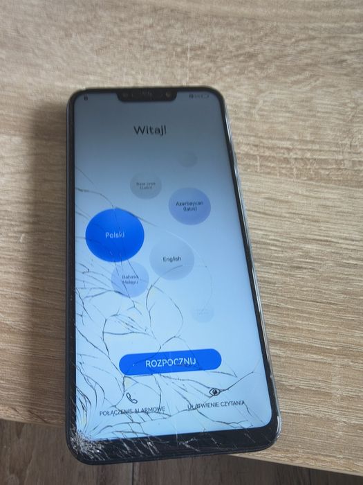 Huawei mate 20 lity, zbity, sprawny