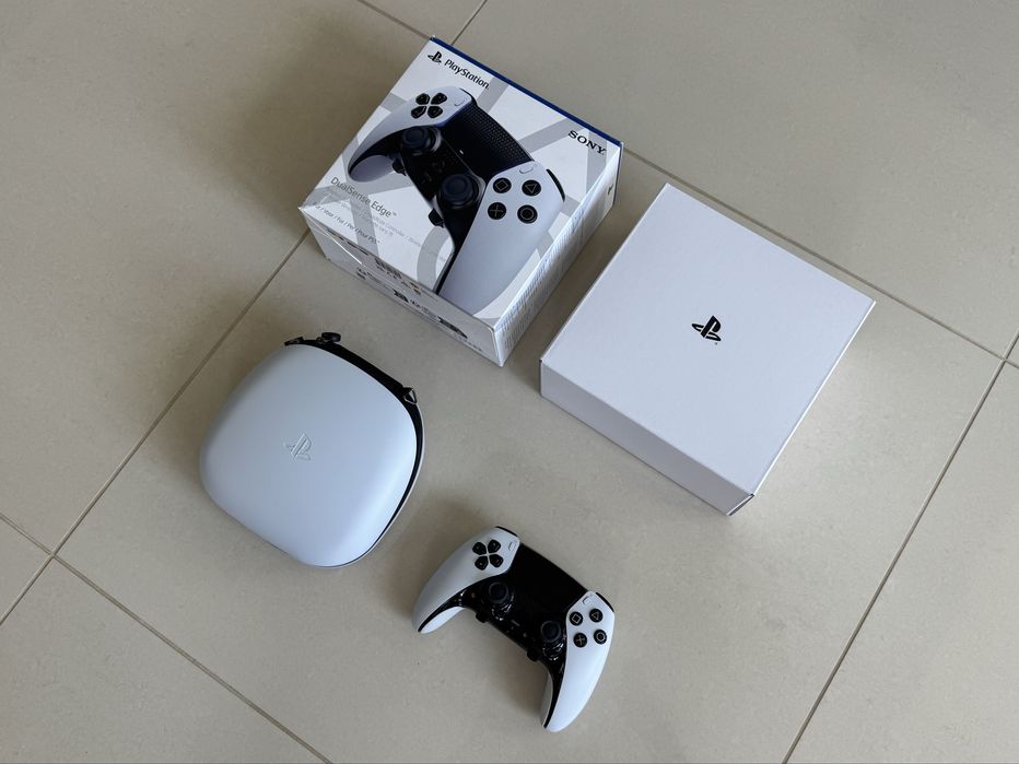 SONY DUALSENSE EDGE White PLAYSTATION 5 PS5 Komplet Real Foto 100% Sprawny Idealny !