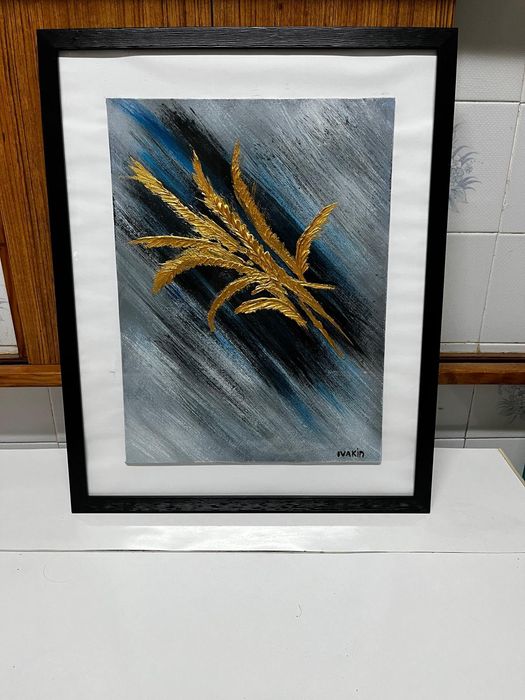 Quadro Espigas de Ouro