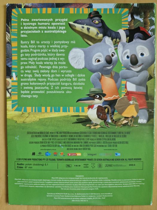 Bystry Bill Film DVD
