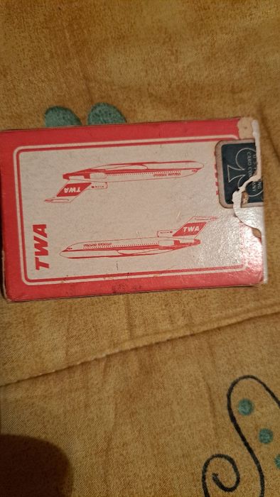 Baralho de cartas da TWA