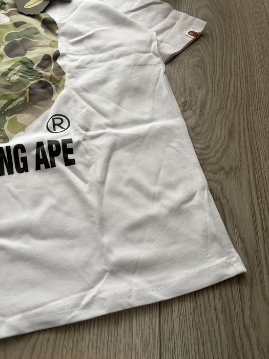 Koszulka BAPE (A Bathing Ape) biała