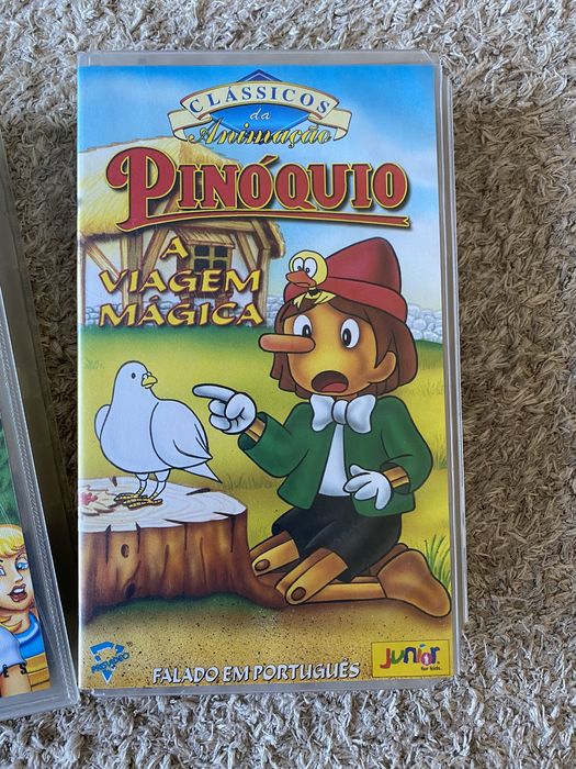 3 Cassetes VHS de Clássicos