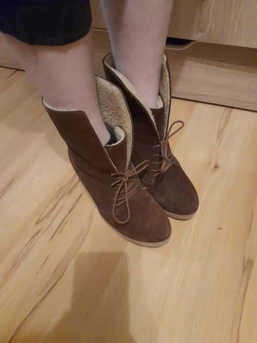 Buty damskie botki