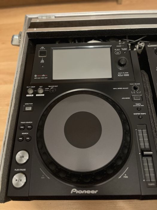 2x pioneer xdj 1000 plus djm 2000
