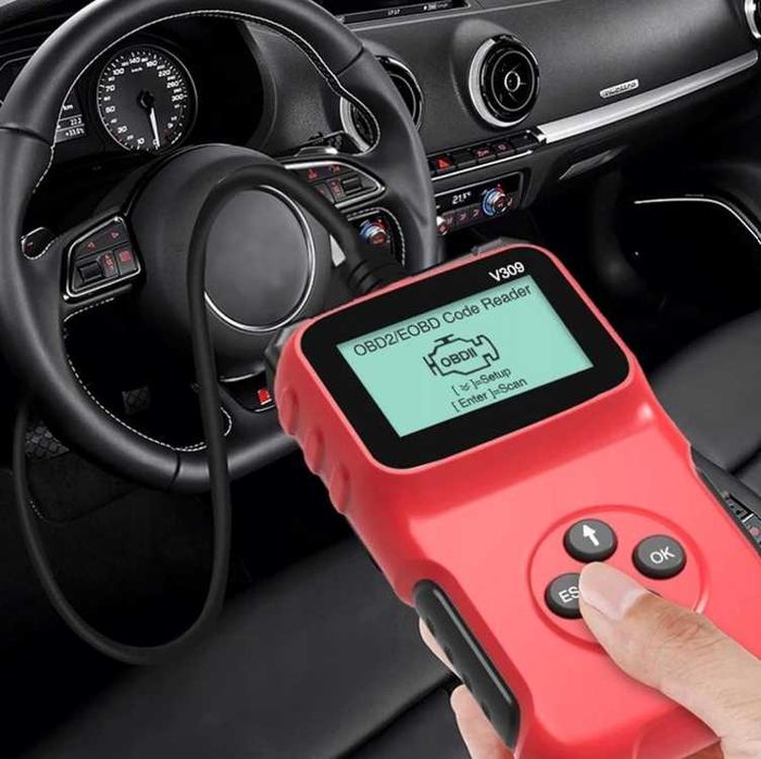 SKANER diagnostyczny, tester kodów błędów OBD2 komputer RICOKEY V309