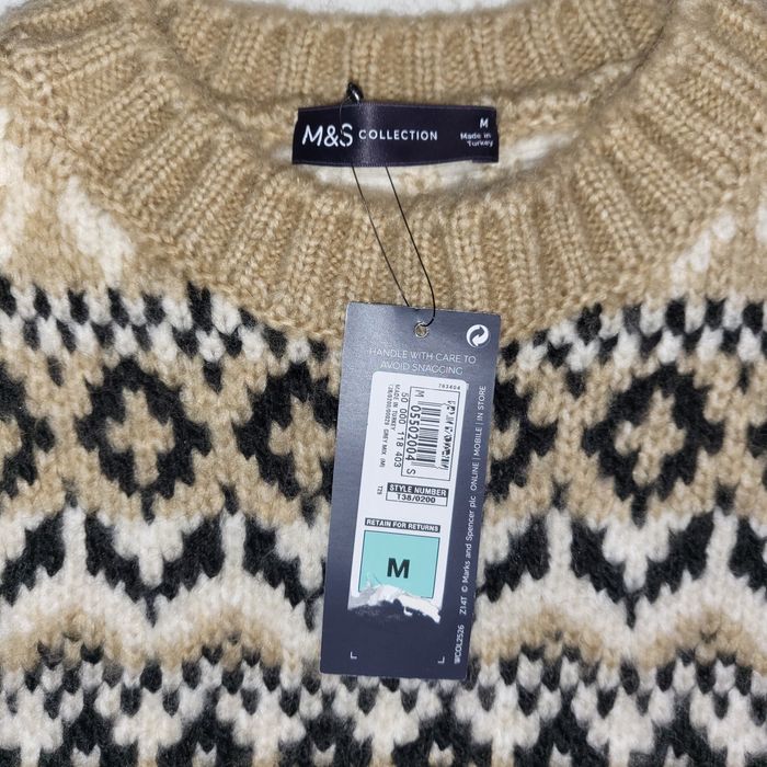 Nowy sweter męski M&S rozmiar M