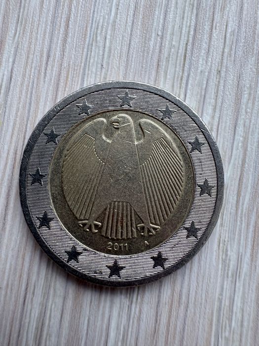 Moneta 2 euro z 2011 roku, „A” orzeł Niemcy