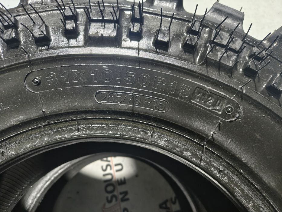 4 pneus Nortenha 31x10.50R15 - Oferta dos Portes 600 Euros