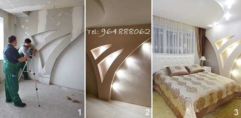 Manutenção, Reparação e remodelação de imóveis.