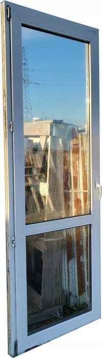 OKNA KacprzaK Okno Balkonowe 91X246 Używane PCV Lider Okna OLX