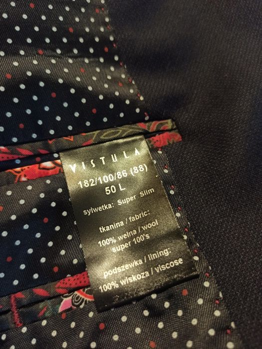 Garnitur Vistula r. 50  (100% wełna)
