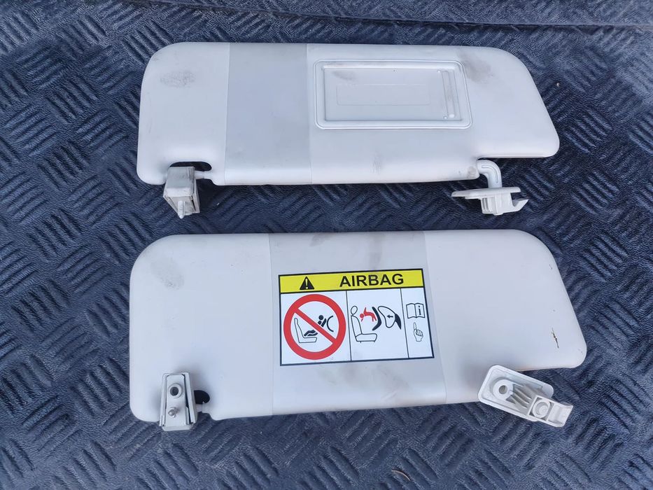 KOMPLET SŁONECZNIKÓW FIAT PANDA PRAWY LEWY 2 SZT