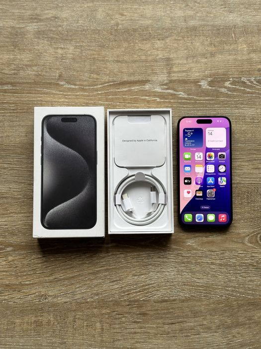 IPhone 15 Pro 128gb Black Titanium