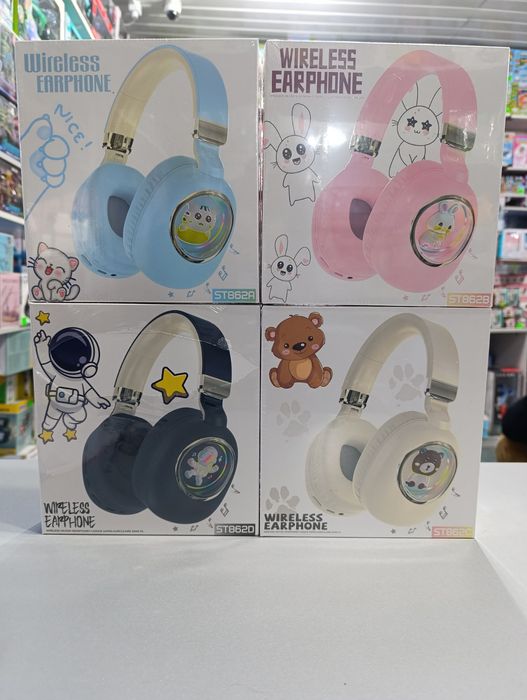 Дитячі навушники Bluetooth- світлодіодним підсвічуванням Aresrora