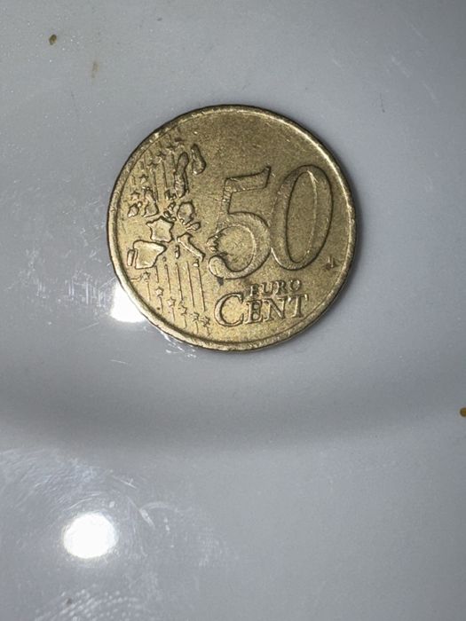 Moeda de 50 cent 2002 Grécia