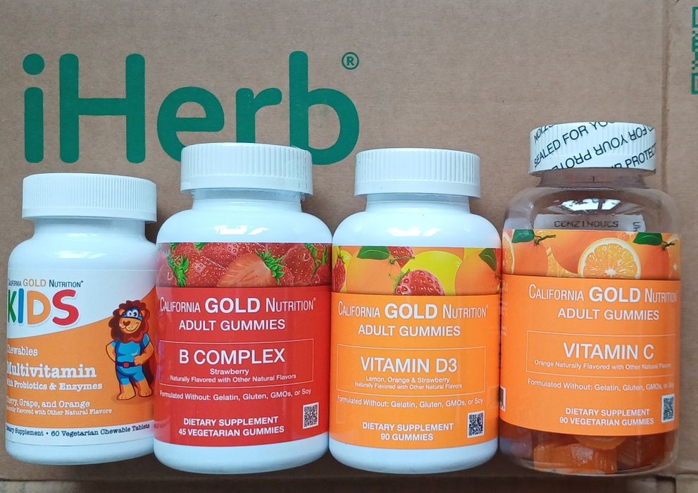 California Д3, immune 4, Д+К2, лютеїн, омега-3, біотин