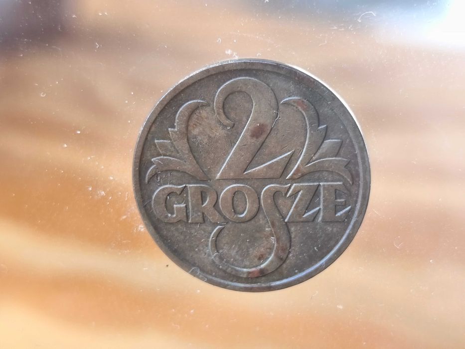 II RP, Moneta 2 grosze 1928r Piękny Stan!